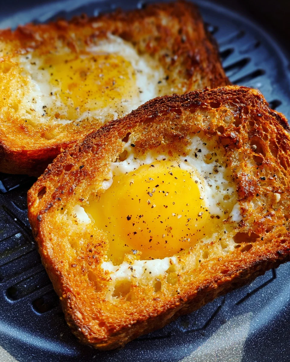 Air Fryer Egg Toast