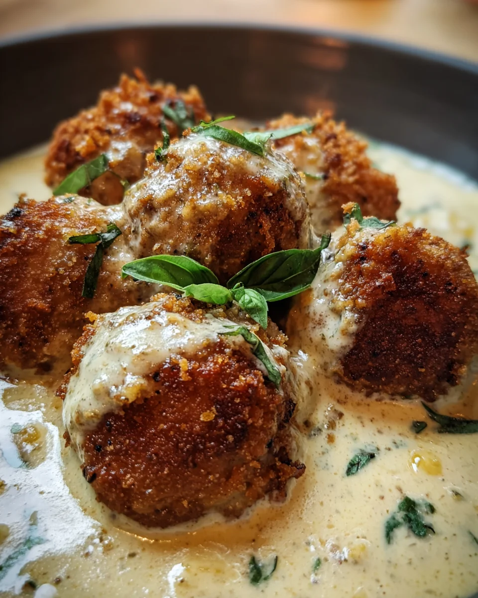 Carnivore Creamy Meatballs