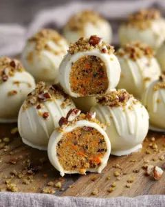 Carrot Cake Ball Truffles
