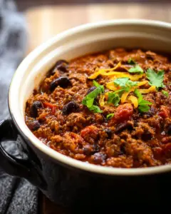 Classic Slow Cooker Chili