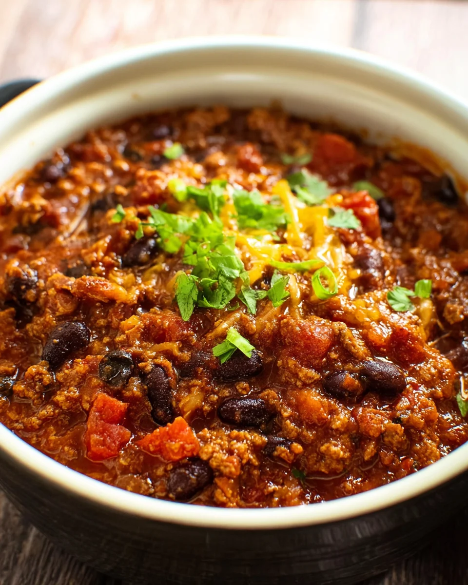 Classic Slow Cooker Chili Classic