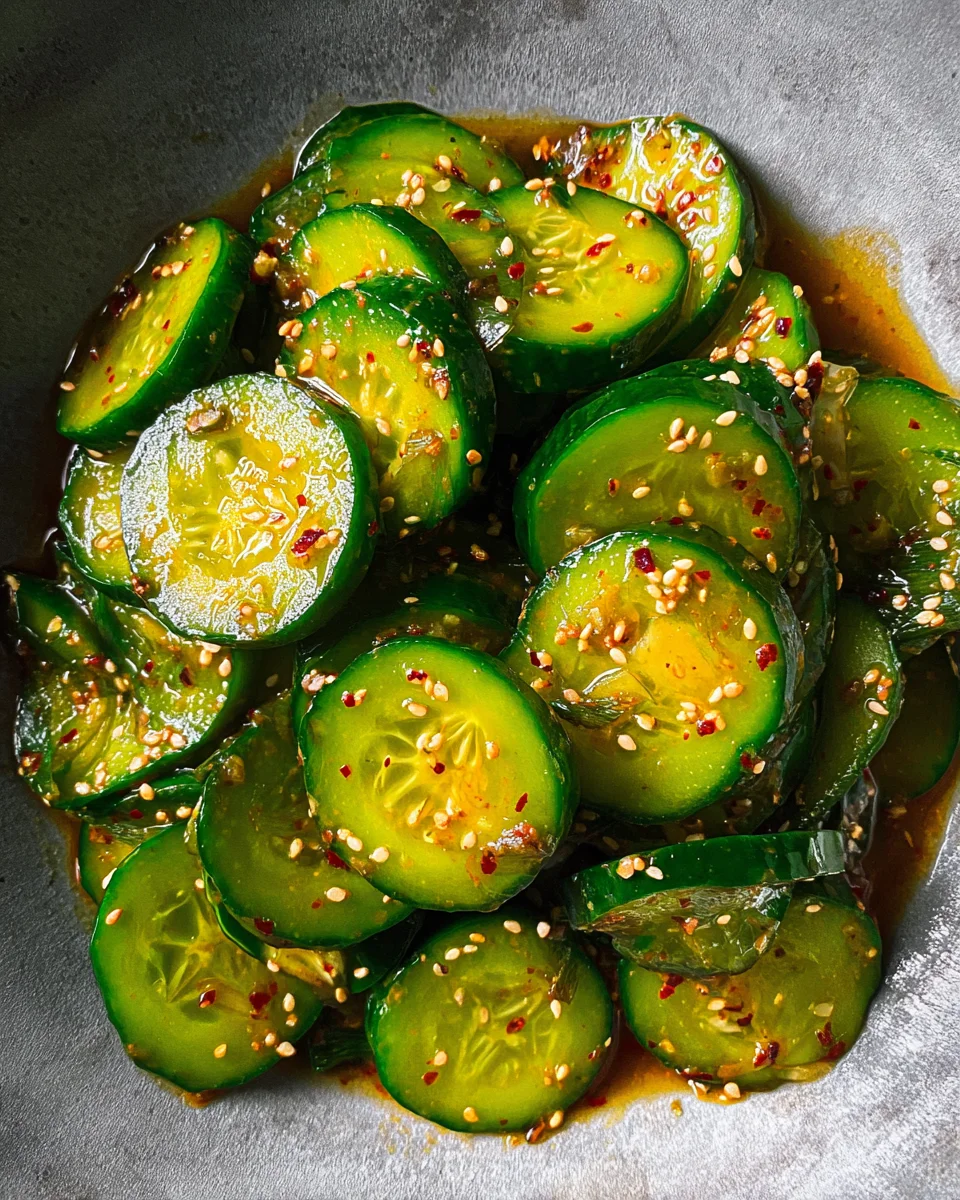 Easy Asian Cucumber Salad Easy