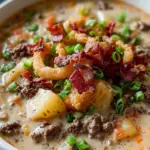Easy Cheeseburger Soup Easy Cheeseburger Soup