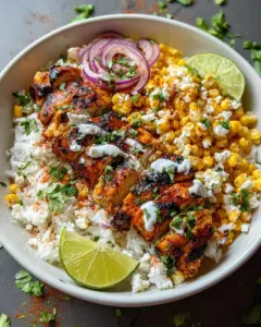 Easy Street Corn Chicken Rice Bowl