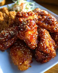 Korean Fried Chicken (Yangnyeom Chicken)