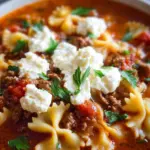 Lasagna Soup