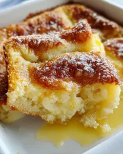 Magic Lemon Cobbler
