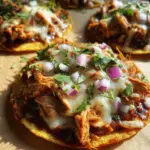 BBQ Chicken Tostadas