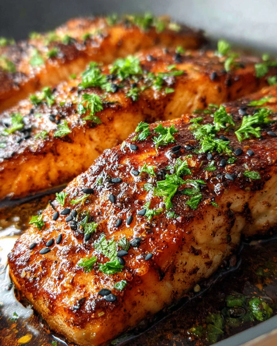 Cajun Honey Butter Grilled Salmon