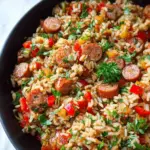 Easy One Pot Sausage And Rice