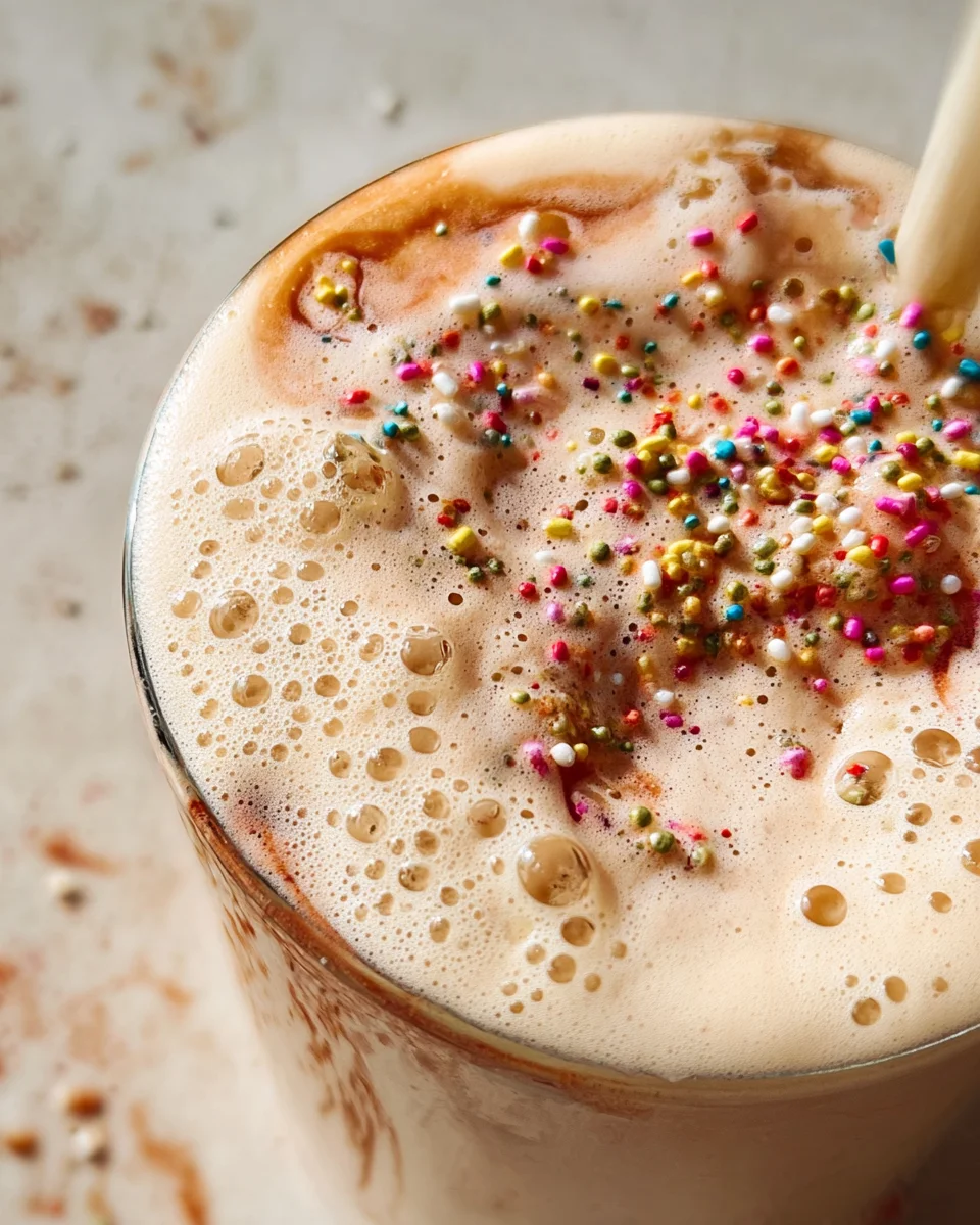 Healthy Vanilla Bean Protein Smoothie Healthy