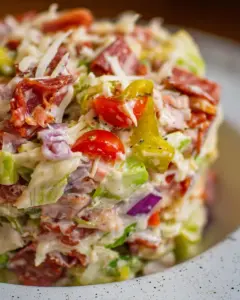 Low Carb Italian Grinder Salad