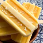 Mango Coconut Popsicles