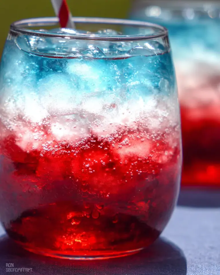 Non-Alcoholic Layered Drinks