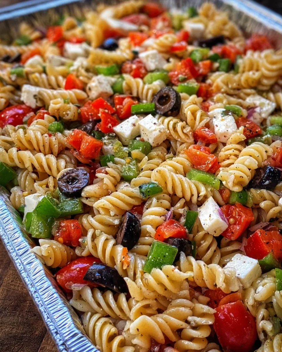 Pasta Salad For A Crowd
