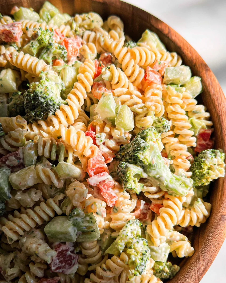 Ranch Pasta Salad Ranch