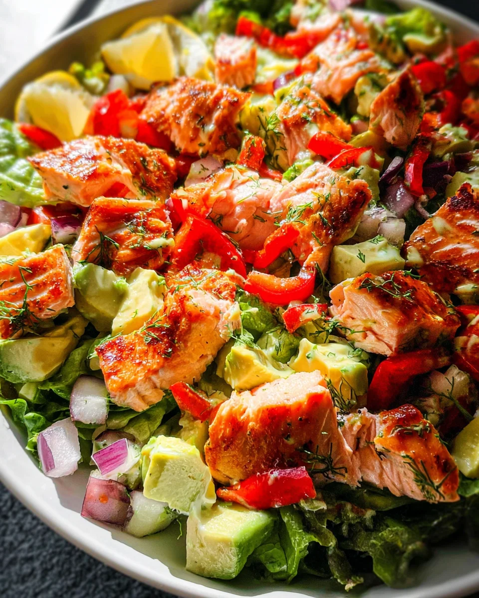 Salmon Salad Recipe Salmon