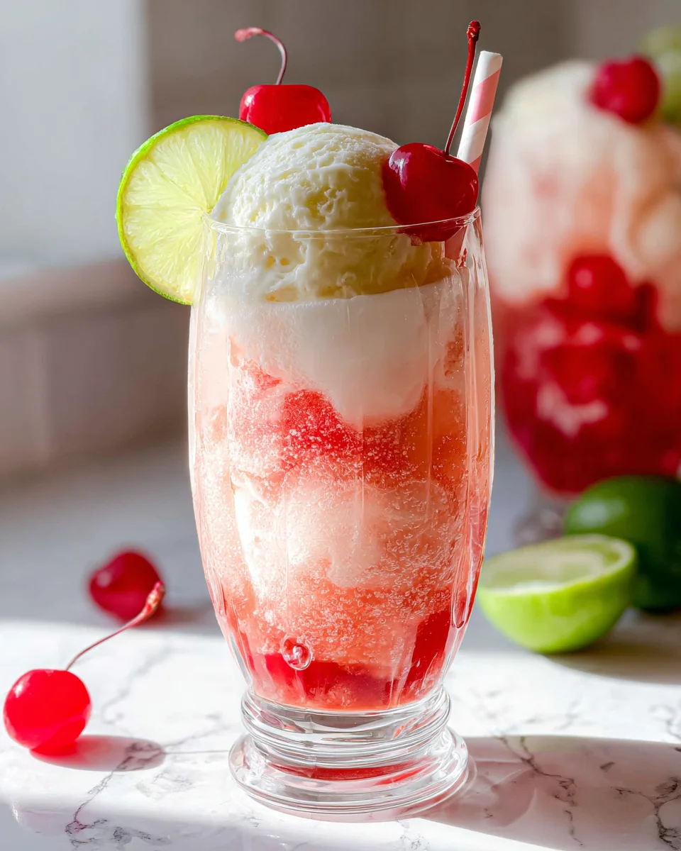 Shirley Temple Ice Cream Float Shirley Temple Ice Cream Float
