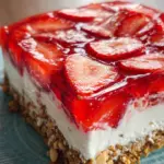 Strawberry Pretzel Jello Salad