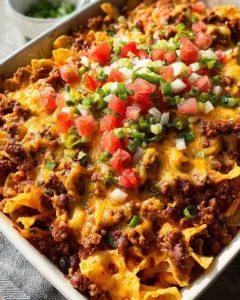 Walking Taco Casserole
