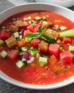 Watermelon Gazpacho