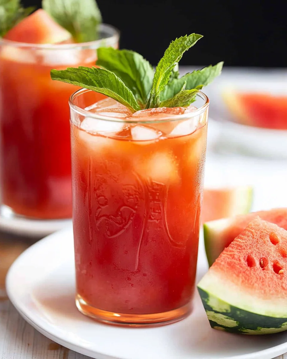Watermelon Sweet Tea Watermelon Sweet Tea